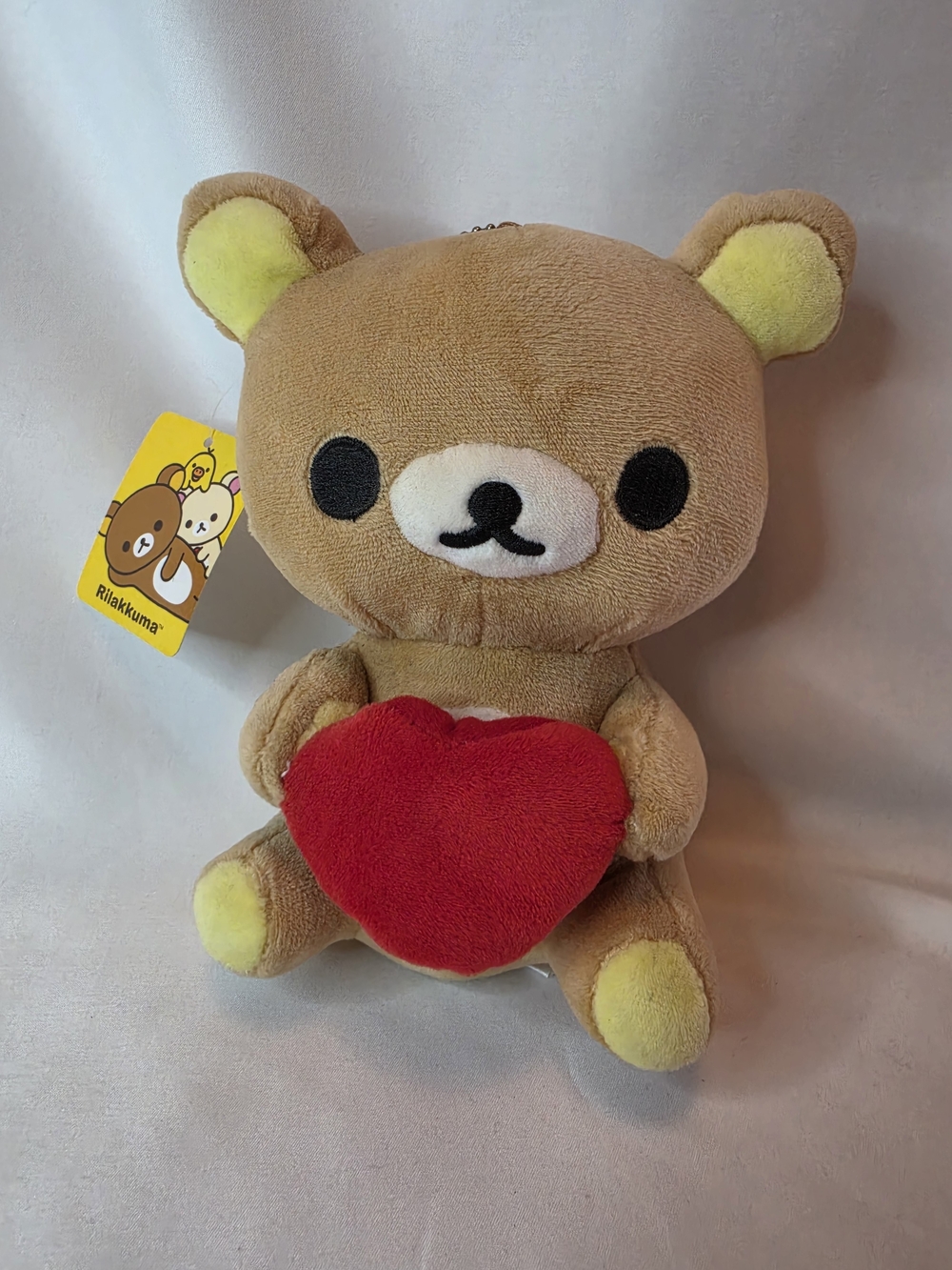 San-x Yume Twin Rilakkuma Valentine's Plushi.